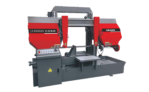 浠水龙门带锯床运行中途停止切割产生的原因是什么？